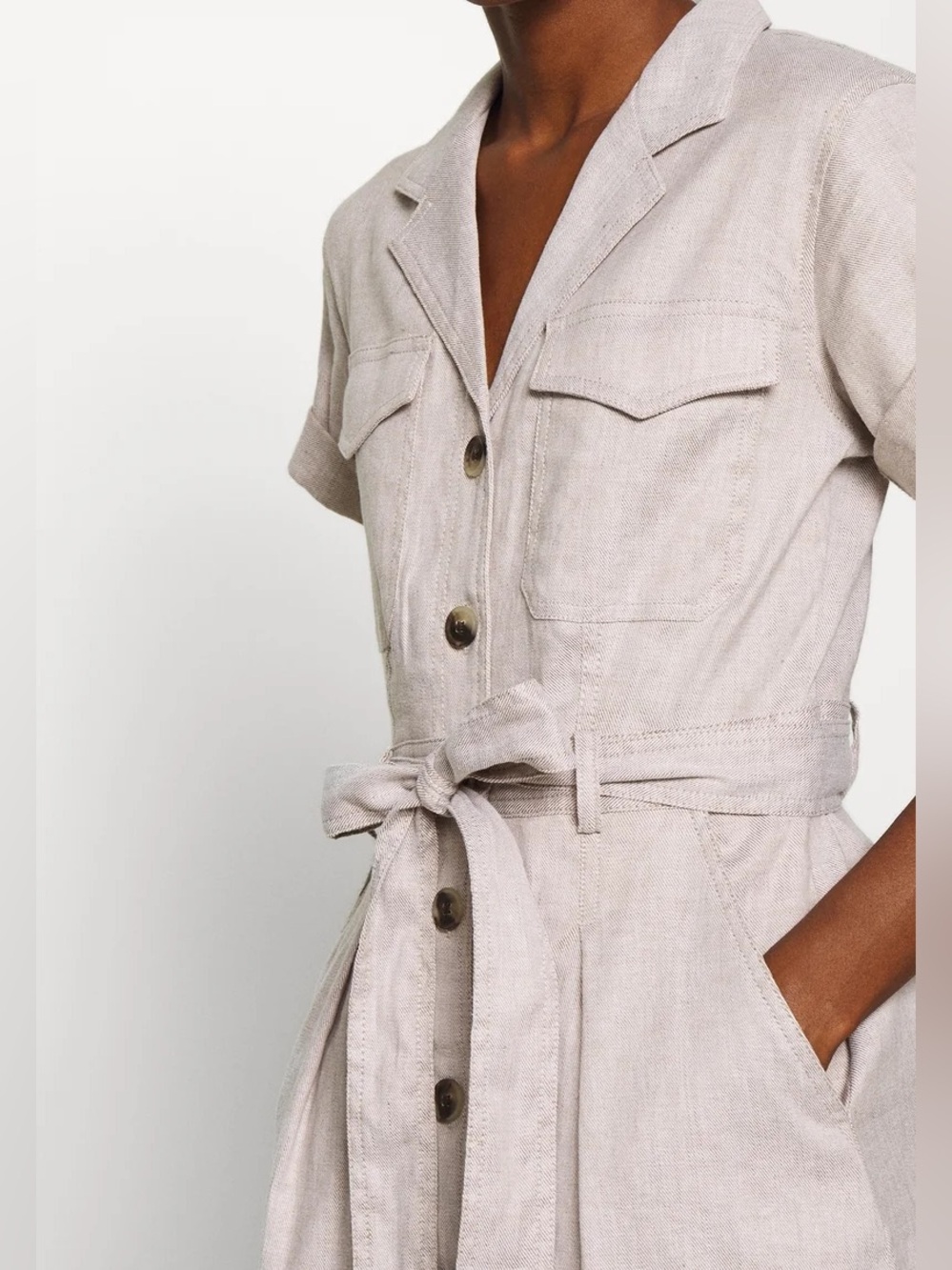 Banana Republic Linen Shirt Dress